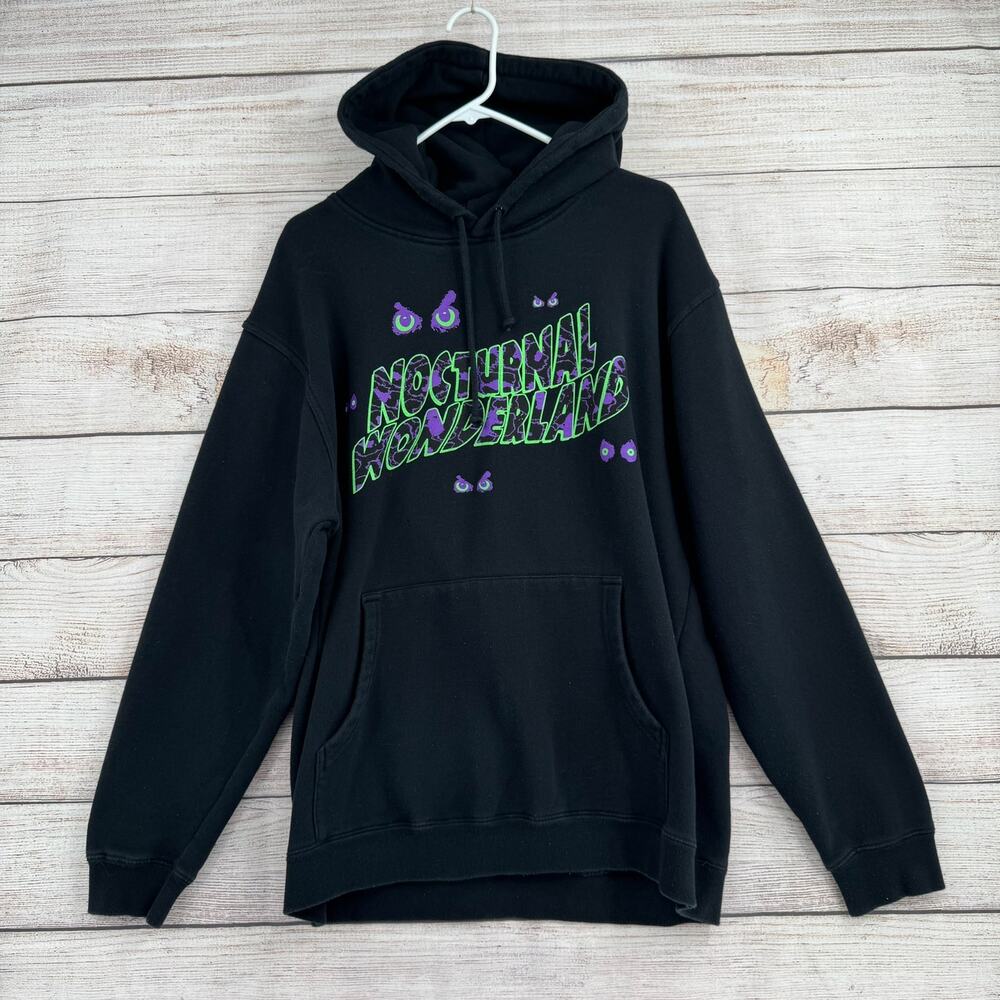 Insomniac‎ Nocturnal Wonderland Concert Festival 2022 Hoodie Mens L Black